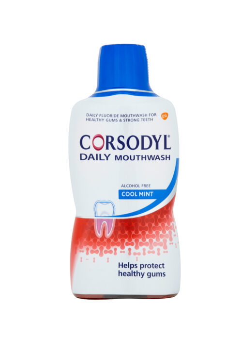 Corsodyl Daily Cool Mint Mouthwash – 500ml