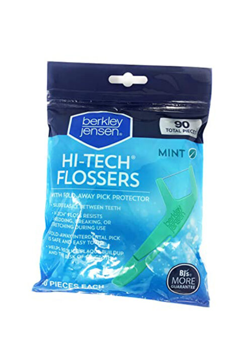 Berkley Jensen Mint Hi-Tech Mint Flavor Flossers Floss