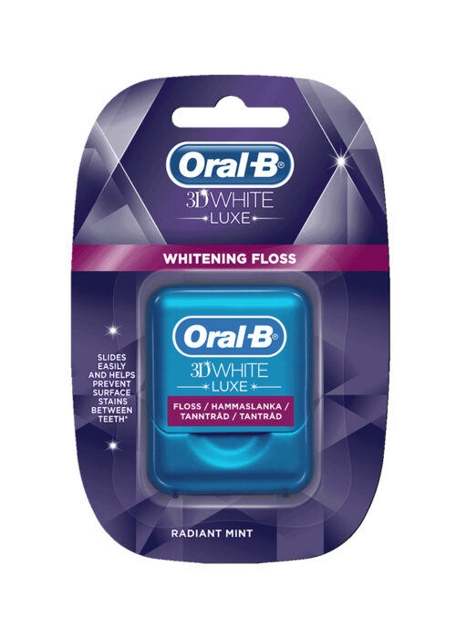 Oral-B 3D White Luxe Whitening Dental Floss 35m