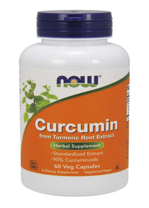 Now Curcumin 60 Veg Capsules