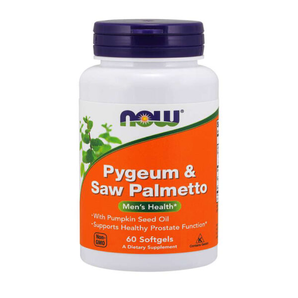 Now Pygeum & Saw Palmetto Softgels