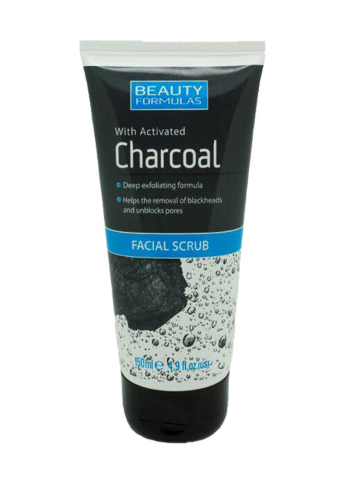 Beauty Formulas Facial Scrub With Activated Charcoal