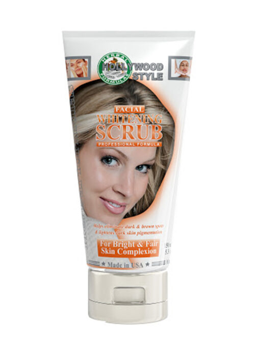 Hollywood Style Facial Whitening Scrub – 150ml