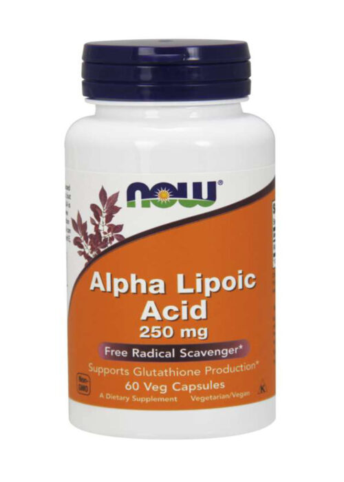 Now Alpha Lipoic Acid 250 mg Veg Capsules