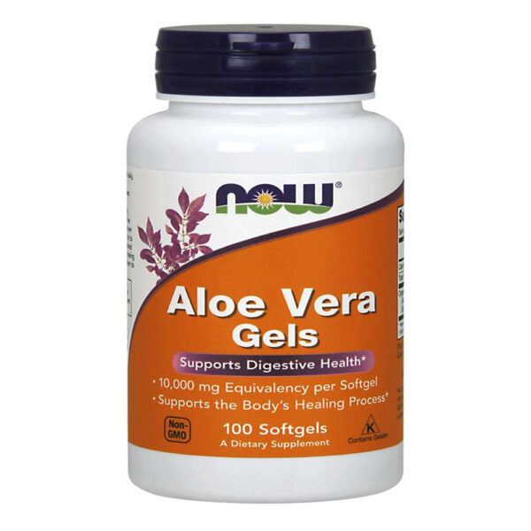 Now Aloe Vera 10,000 mg Softgels