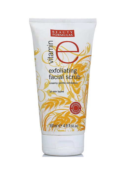 Beauty Formulas Vitamin E Exfoliating Facial Scrub – 150ml