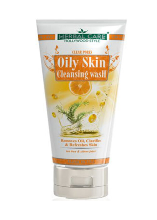 Herbal Care Hollywood Style Oily Skin Cleansing wash – 150ml