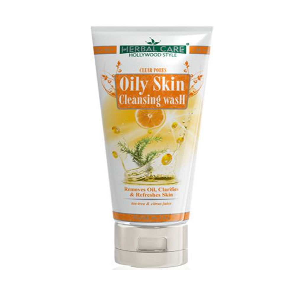 Herbal Care Hollywood Style Oily Skin Cleansing wash – 150ml