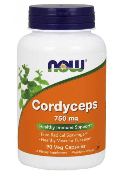 Now Cordyceps 750 mg 90 Veg Capsules