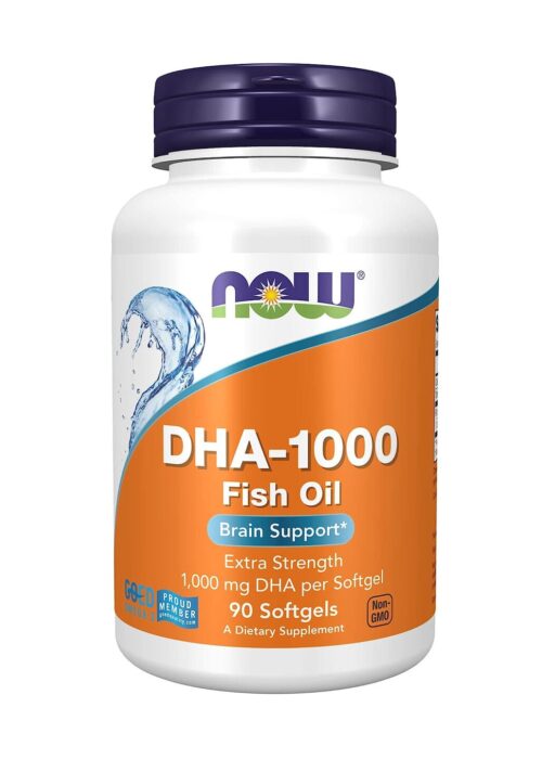 Now DHA-1000 Fish Oil 1000mg 90 Softgels