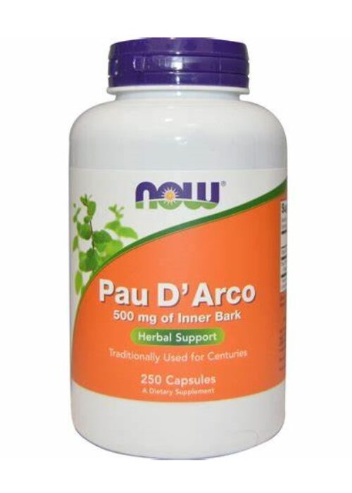 Now Pau D’Arco 500mg 250 Caps