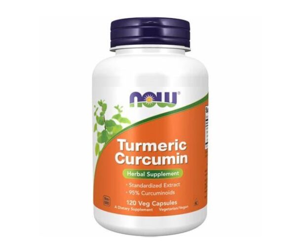 Now Turmeric Curcumin Veg 120 Caps