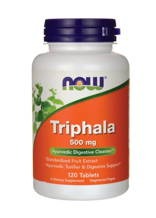 Now Triphala 500mg 120 Tabs