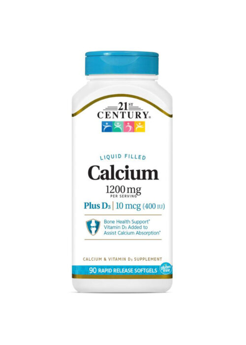 21st century calcium- 1200mg 90 Fast Release Capsules