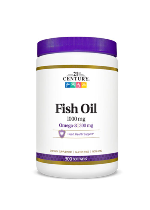 21st century fish oil- 1000mg 60 Softgels