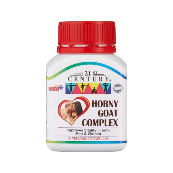 21st Century Horny Goat Complex- 30 Vegetarian Capsules