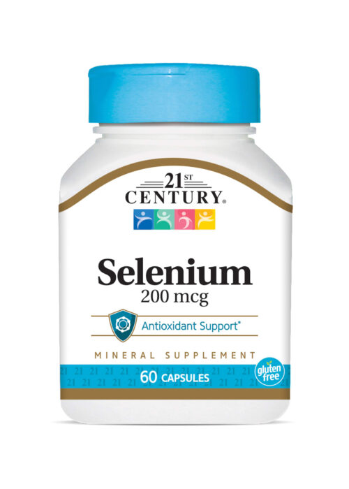 21st Century Selenium- 200mcg 60 Capsules