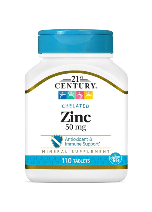 21st Century Zinc- 50mg 110 Tablets