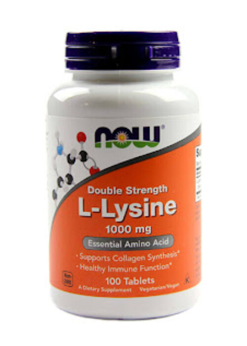 Now L-Lysine 1000 mg 100 Tablets