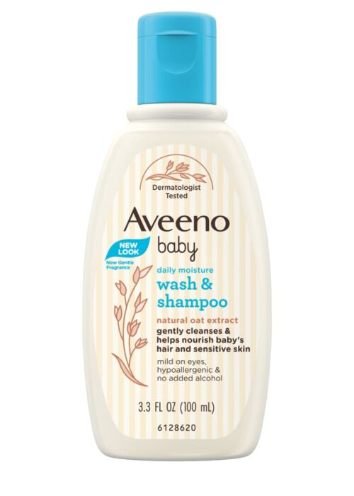 Aveeno Baby Daily Moisture Wash Shampoo – 100ml