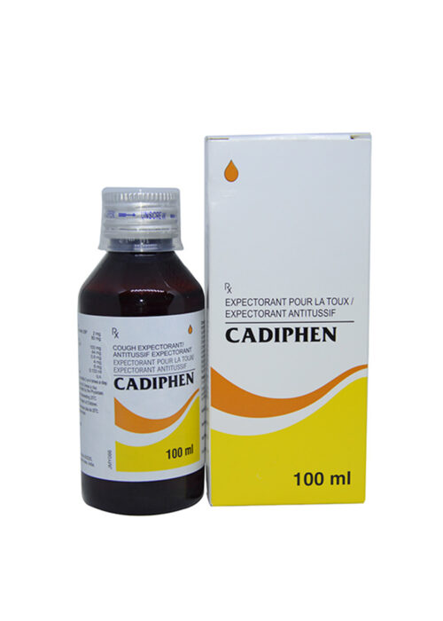 Cadiphen Cough Expectorant Syrup -100ml