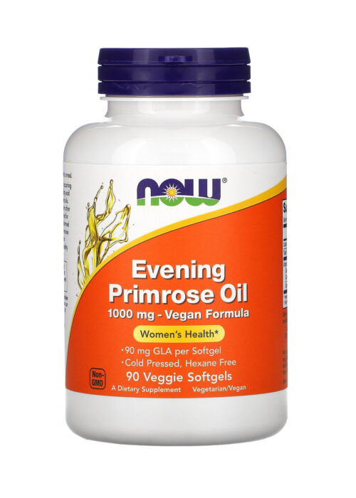 Now Evening Primrose Oil- 1000 mg 90 Veggie Softgels