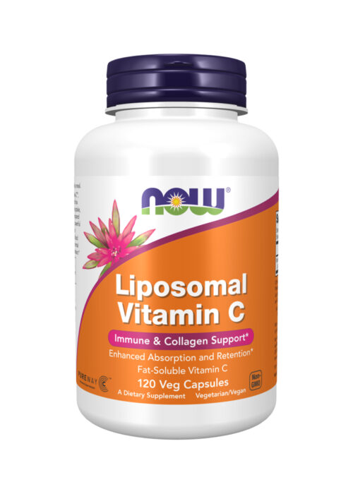 Now Liposomal Vitamin C- 120 Vegetarian Capsules