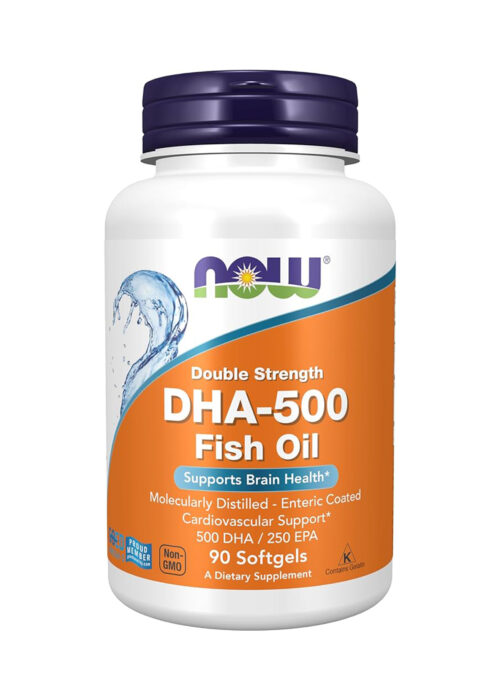 Now DHA-500 Fish Oil 90 Softgels