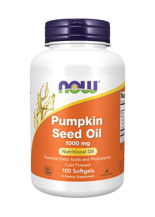 Now Pumpkin Seed Oil- 1000 mg 100 Softgels