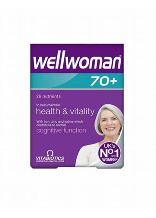 Vitabiotics Wellwoman 70+ – 30 Tablets