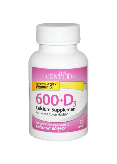 21st Century Calcium 600 + D3 75 Tablets