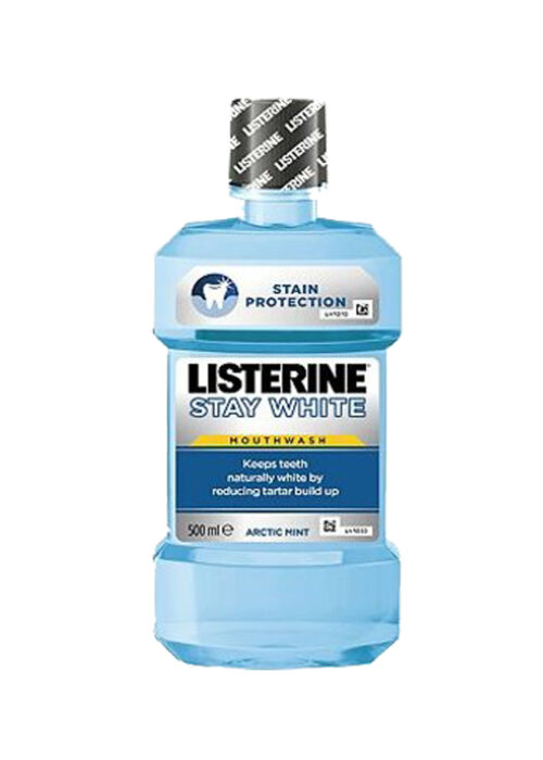 Listerine Stay White Mouthwash – 500ml