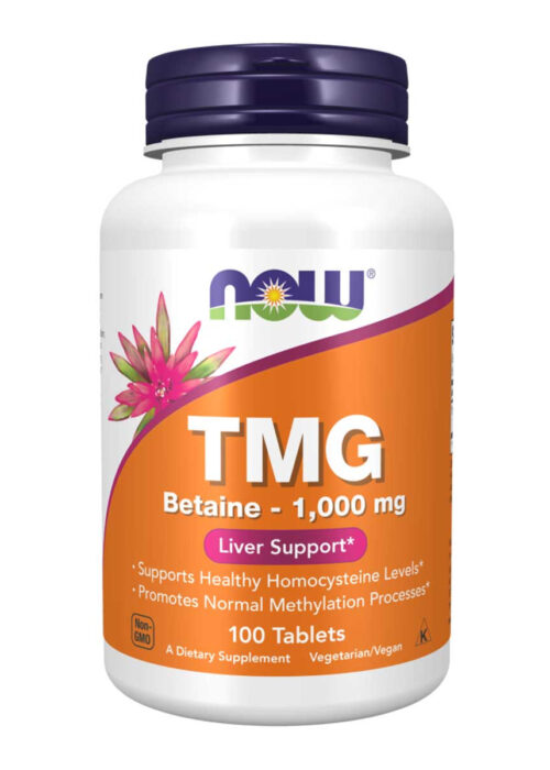 Now TMG Betaine – 1000mg 100 Tabs