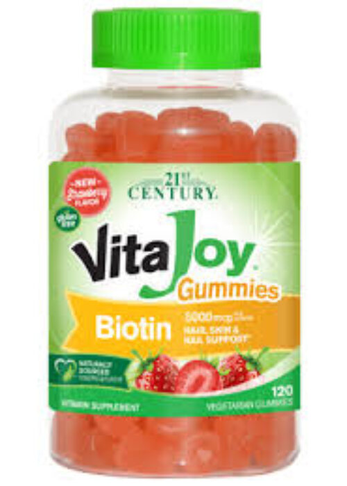 21st Century Vitajoy Biotin Gummies 5000MCG