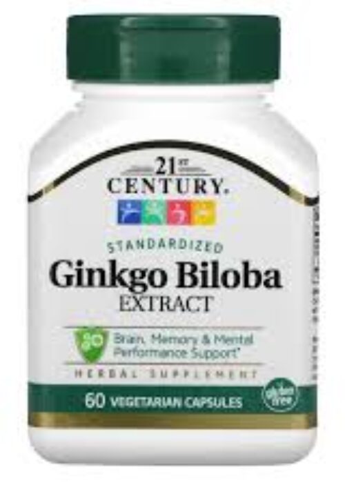 21st Century Ginkgo Biloba Veg Caps