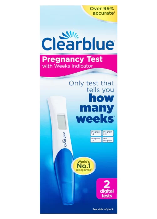 Clearblue Pregnancy Test With Weeks Indicator Digital – 1 Test