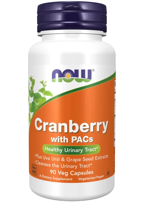 Now Cranberry with PACs Veg Capsules