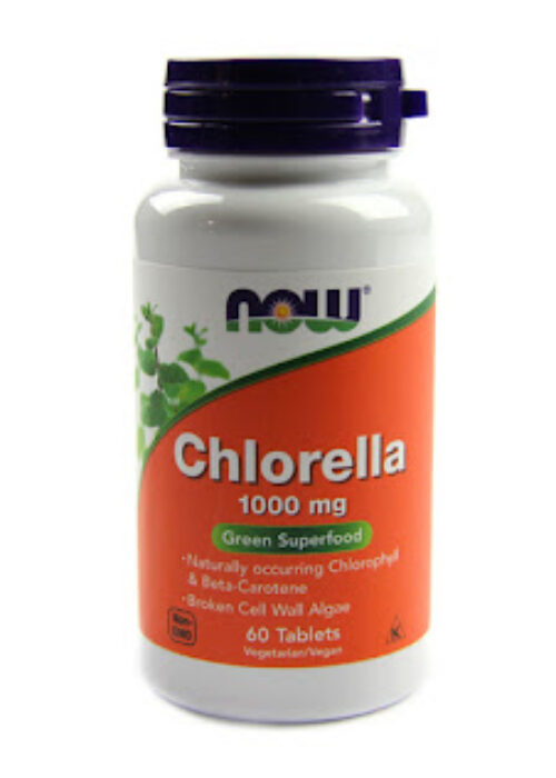 Now Chlorella 1000 mg Tablets