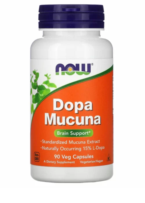 Now Dopa Mucuna Veg Capsules