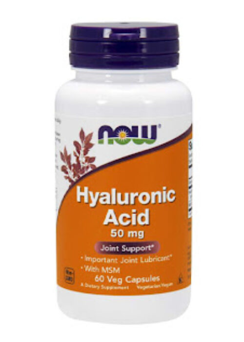 Now Hyaluronic Acid 50 mg Veg Capsules