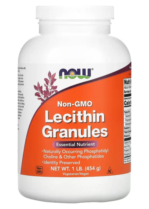 Now Non-GMO Lecithin Granules, 454G