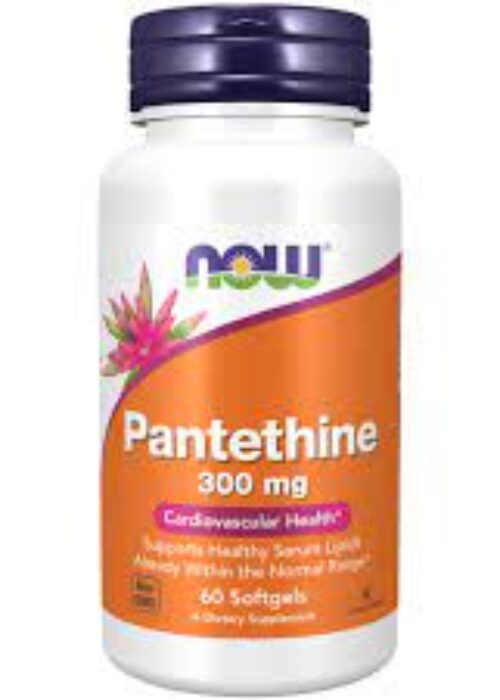 Now Pantethine 300 mg Softgels