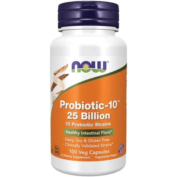 Now Probiotic-10™ 25 Billion Veg Capsules