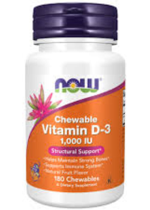 Now Vitamin D-3 1000 IU Softgels