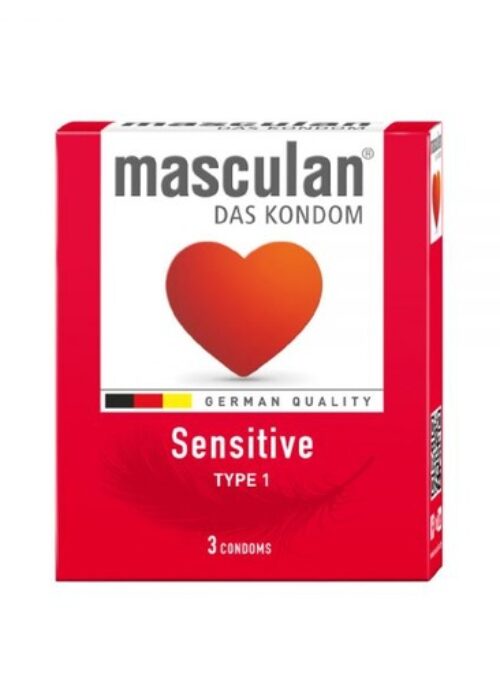 Masculan Sensitive Condom 3’s