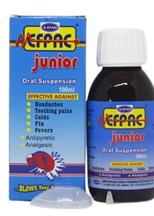 Efpac Junior Suspension 100ml