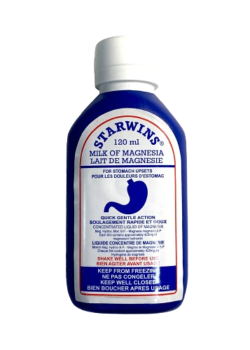 Starwins Milk Of Magnesia Suspension 120ml