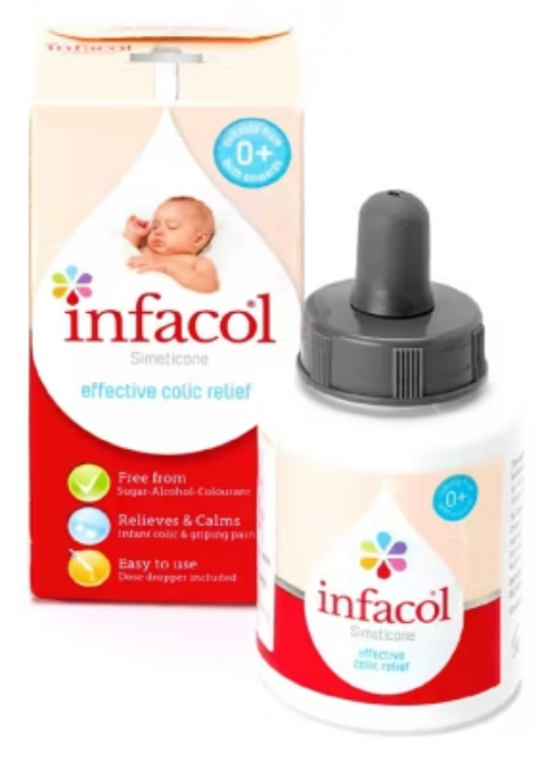 Infacol (Simeticone) Drops Dual Action relief of Colic and Wind 55ml