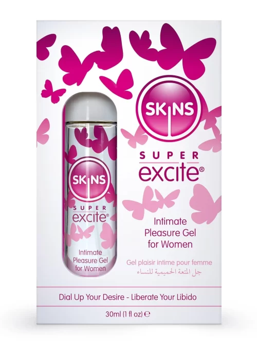 Skins Super Excite – Intimate Pleasure Gel for Women -30ml